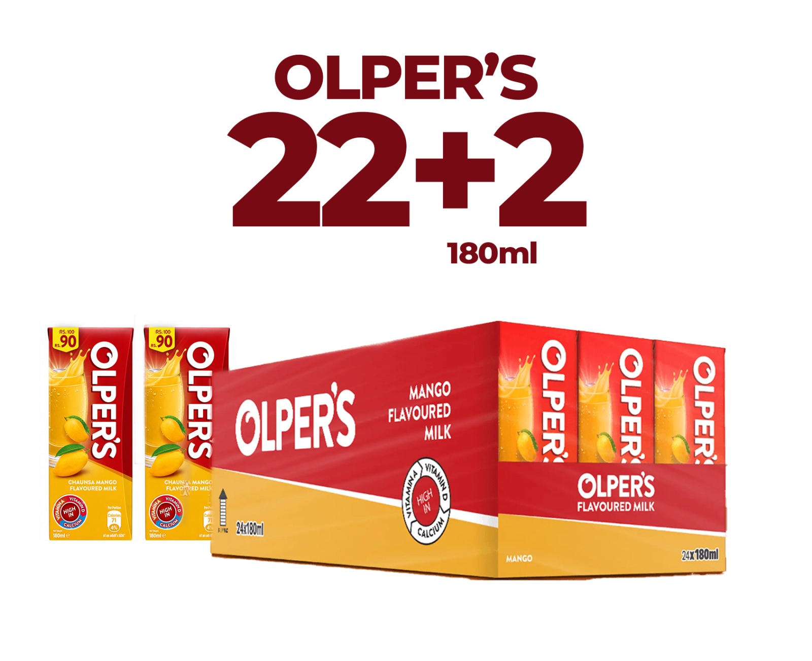 Olpers Mango 180ml FM 22+2 CP